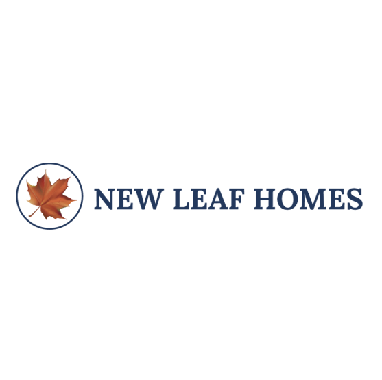 New Leaf Homes logo with maple leaf icon