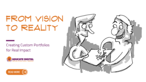 Teaser image for a blog titled “From Vision to Reality: Creating Custom Portfolios for Real Impact.”